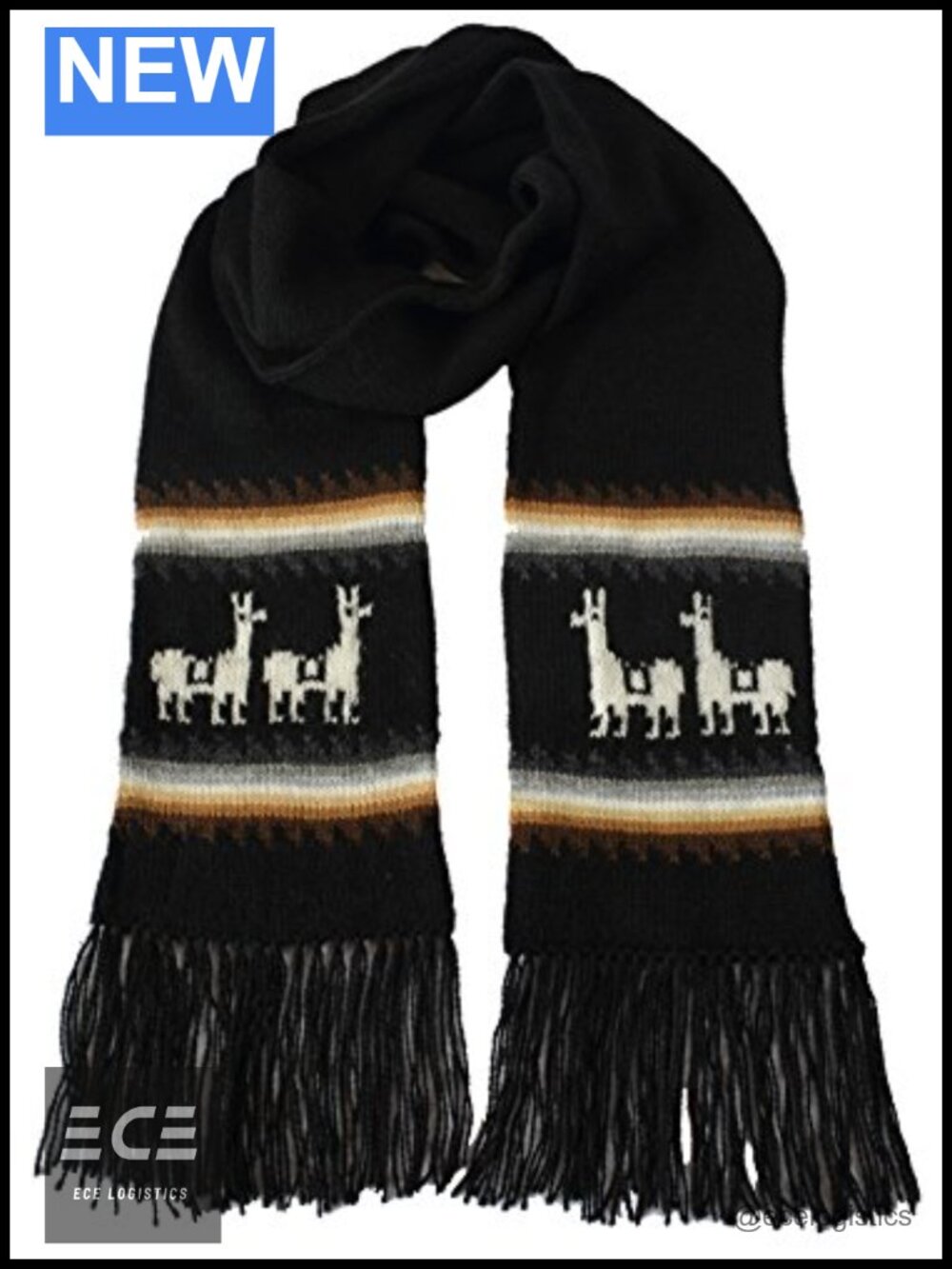 Alpaca Wool Scarf Lightweight Warm Unisex Cold Weather